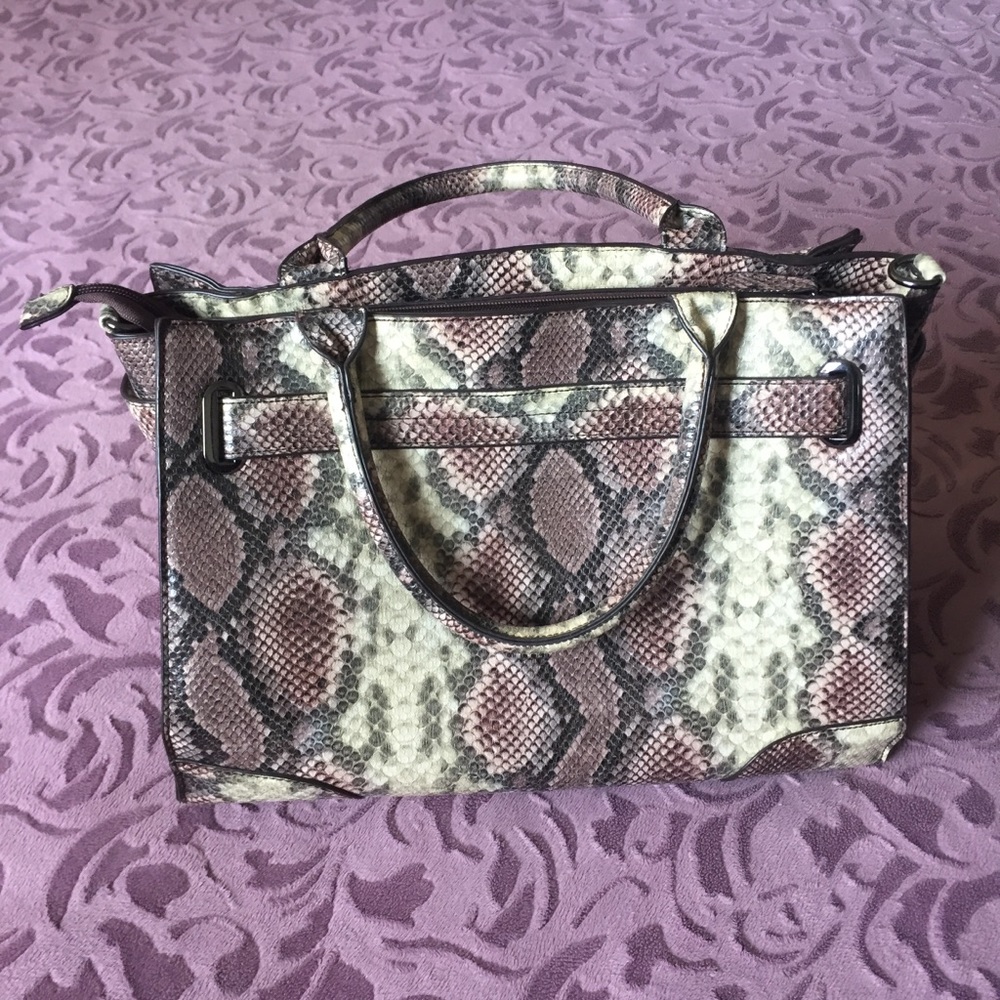 Python Print Structured Satchel Bag - Picture 2 of 9